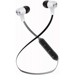 Headphones Maxell 199746, Bass 13 Wireless Earbuds with Microphone - White
