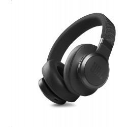 Headphones JBL Live 660NC - Wireless Over-Ear Noise Cancelling Headphones with Long Lasting Battery and Voice Assistant Black