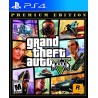 Video Game Grand Theft Auto V Premium Edition Playstation 4