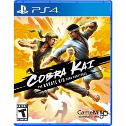 Video Game Cobra Kai Karate Kid Saga - PS4 PlayStation 4