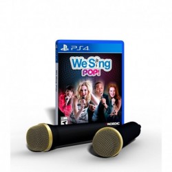 Video Game We Sing Pop! 2-Mic PS4 Bundle Edition