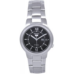 Watch Seiko SNKA23 Men Stainless Steel 5 Automatic Black