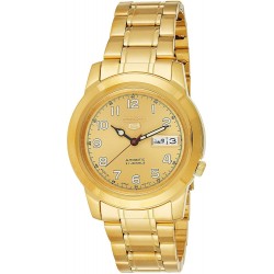 Watch Seiko SNKK38J1 5 Automatic Gold Dial Men