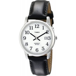 Watch Timex T2H281 Men Easy Reader Date Leather Strap