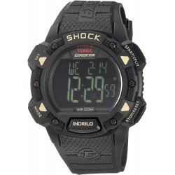 Watch Timex T49896 Men Expedition Digital Shock CAT Resin