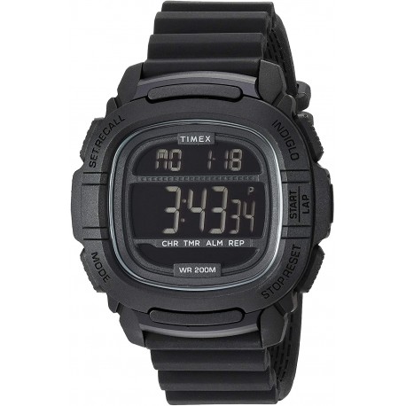 Watch Timex TW5M26100JT Men Command 47mm Silicone Strap