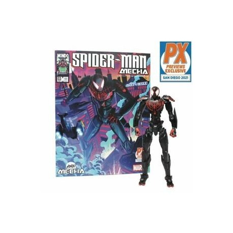 Mondo Mecha Marvel Spider-Man Miles Morales SDCC 2021 Action Figure