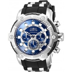 Invicta Men's Bolt Stainless Steel Quartz Polyurethane Strap, Black, 30 Casual Watch (Model: 26750)