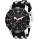 Invicta Men's Pro Diver Stainless Steel Quartz Watch with Silicone Strap, Black, 26 (Model: 28753)