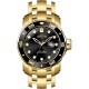 Invicta Men's Pro Diver Quartz Watch with Stainless Steel Strap, Gold, 26 (Model: 39085)