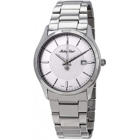 Mathey-Tissot Max Silver Dial Stainless Steel Men's Watch H2111AS