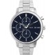 Timex Men's Chicago Chronograph 45mm Quartz Stainless Steel Strap, Silver, 20 Casual Watch (Model: TW2V01700VQ)