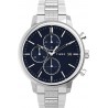 Timex Men's Chicago Chronograph 45mm Quartz Stainless Steel Strap, Silver, 20 Casual Watch (Model: TW2V01700VQ)