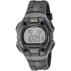 Timex Unisex Quartz Watch with LCD Dial Digital Display and Black Resin Strap