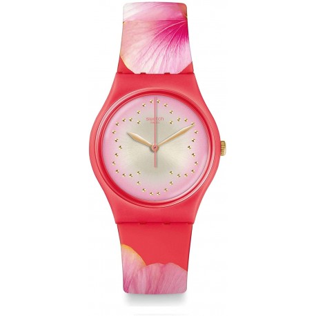 Swatch Men's Quartz Watch with Silicone Strap, Multicolour, 20 (Model: GZ321)