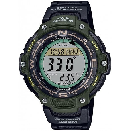 Casio men's quartz sales resin sport watch