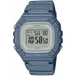 Casio Men's Quartz Sport Watch with Resin Strap, TBA, 5 (Model: W-218HC-2AVCF)