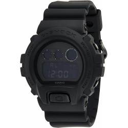 Casio G-Shock Men's Black Out Basic Series All Black Resin Watch DW6900BB-1