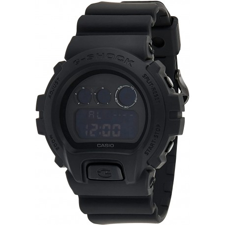 Casio G-Shock Men's Black Out Basic Series All Black Resin Watch DW6900BB-1