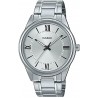 Casio MTP-V005D-7B5 Men's Standard Stainless Steel Silver Roman Dial Analog Watch