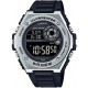 Casio Men's Quartz Sport Watch with Resin Strap, Black, 20 (Model: MWD-100H-1BVCF)