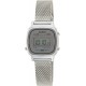 Casio LA670WEM-7D Stainless Steel Mesh Band Ladies Watch Digital LA670 + Gift