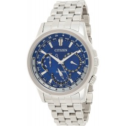 Citizen World Time Chronograph Blue Dial Men's Watch BU2021-69L