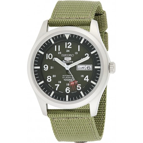 Seiko Mens 5 SPORTS Analog Dress Automatic JAPAN Watch (Imported) SNZG09J1