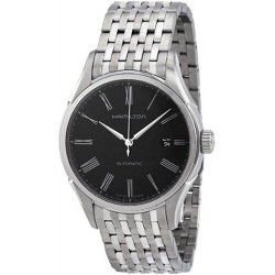 Hamilton Valiant Black Dial Stainless Steel Men's Watch H39515134