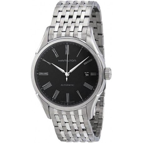 Hamilton Valiant Black Dial Stainless Steel Men's Watch H39515134