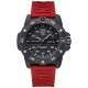 Luminox Master Carbon Seal Automatic Swiss Made Red Rubber Watch XS.3875