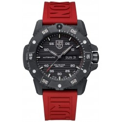 Luminox Master Carbon Seal Automatic Swiss Made Red Rubber Watch XS.3875