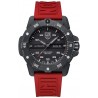 Luminox Master Carbon Seal Automatic Swiss Made Red Rubber Watch XS.3875