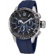 Nautica Men's Stainless Steel Quartz Silicone Strap, Blue, 22 Casual Watch (Model: NAPBFF101)