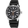 Nautica Men's Stainless Steel Quartz Silicone Strap, Black, 22 Casual Watch (Model: NAPFWF113)