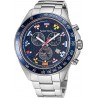 Nautica Men's Quartz Stainless Steel Strap, Silver, 22 Casual Watch (Model: NAPOBF122)