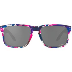 Oakley Men's OO9102 Holbrook Collection Square Sunglasses, Kokoro/Prizm Black, 57 mm