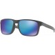 Oakley Holbrook Mix Sunglasses Steel with Prizm Sapphire Polarized Lens + Sticker