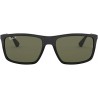 Ray-Ban Men's Rb4228 Rectangular Sunglasses