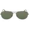 Ray-Ban RB 3362-004 Gunmetal-Grey COCKPIT/AVIATOR Metal-FrameSunglasses With Crystal Green Lenses-59mm