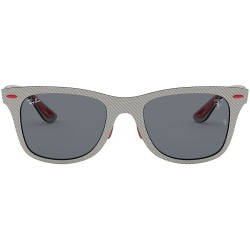Ray-Ban Rb8395m Scuderia Ferrari Collection Square Sunglasses