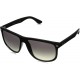 Ray-Ban RB4147 Sunglasses Color: Black Lens: Light Grey Gradient, Size 60mm
