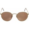 New Ray Ban RB3447 112/Z2 Matte Gold/Brown Pink Mirror 50mm Sunglasses