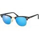 Ray-Ban Women's Mirrored Clubmaster Sunglasses