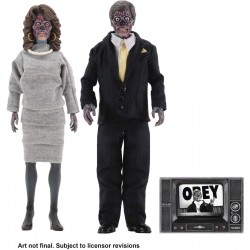 NECA They Live: Aliens 8 Inch Retro Action Figure 2 Pack