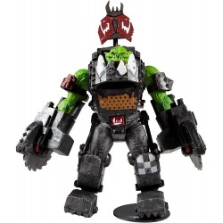 McFarlane Toys Warhammer 40,000 Ork Meganob with Buzzsaw & Base Mega Action Figure