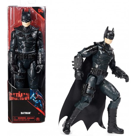 DC Comics, Batman 12-inch Action Figure, The Batman Movie Collectible Kids Toys for Boys and Girls Ages 3 and up