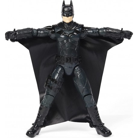 DC Comics, Batman 12-inch Wingsuit Batman Action Figure, The Batman Movie Collectible Kids Toys for Boys and Girls Ages 3 and up