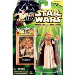 Star Wars, Power of the Jedi, Tessek Action Figure, 3.75 Inches