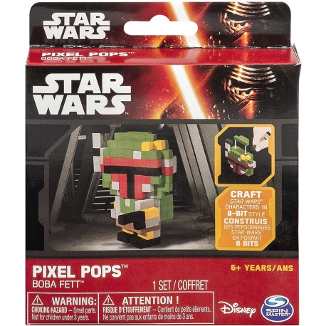 Star Wars Pixel Pops - Boba Fett Action Figure